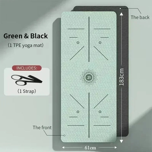 Tapis de yoga placement