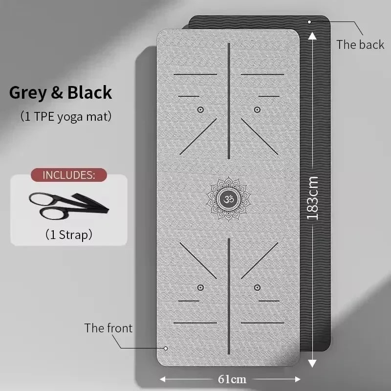 Tapis de yoga placement