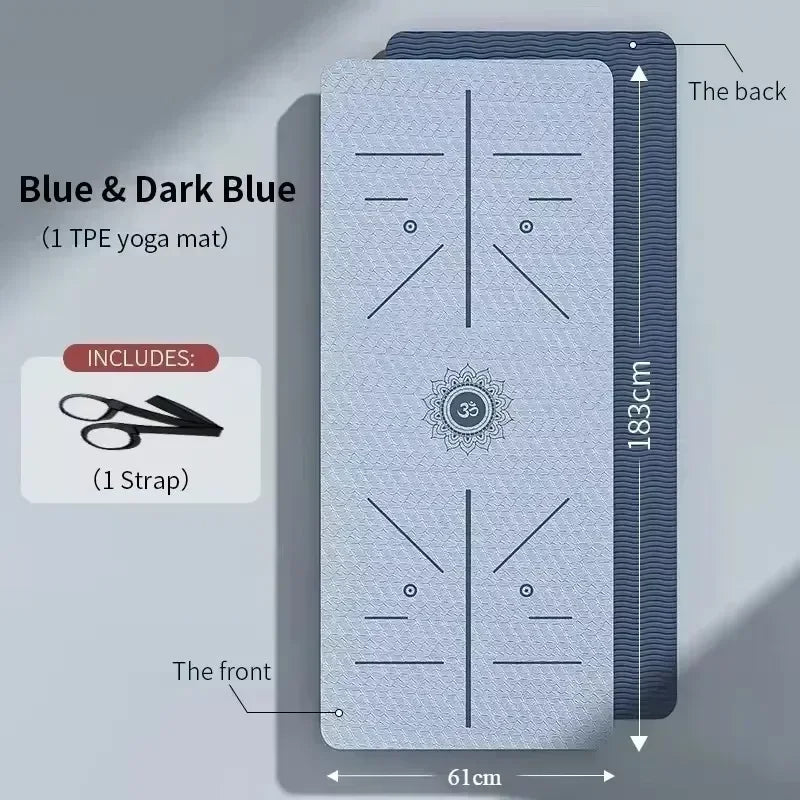 Tapis de yoga placement