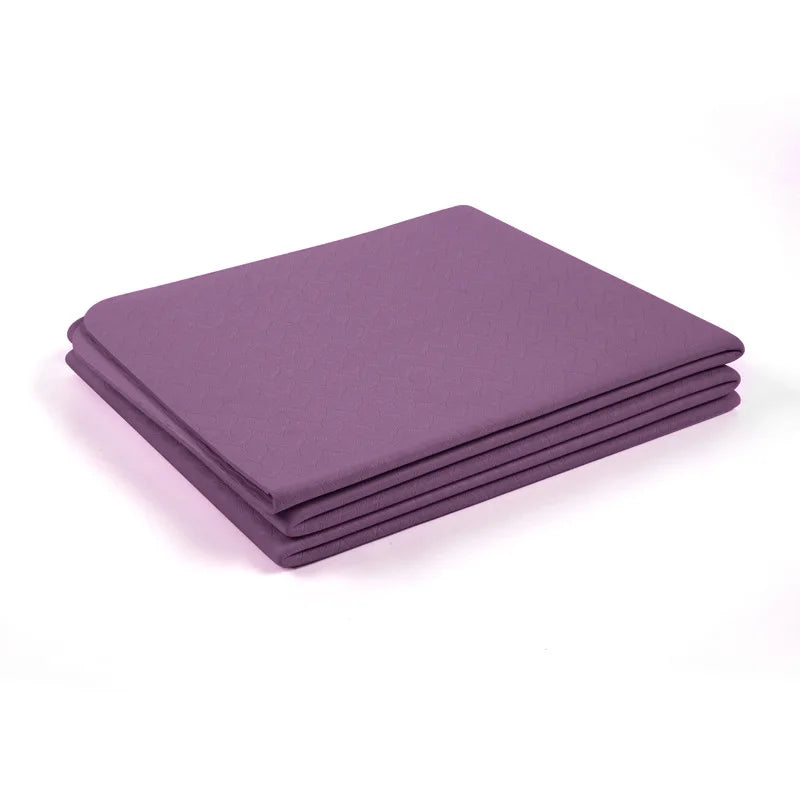 Tapis de yoga pliable