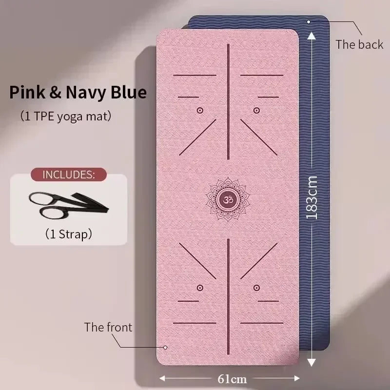 Tapis de yoga placement
